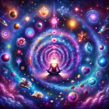 与地球母亲和宇宙合作，与高我携手，对你有利