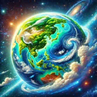 宇宙和银河系赋予人类和地球的光明礼物