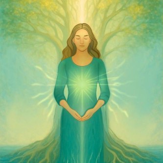 你是光的共同创造者——呼吸光，致敬光，祝福光！