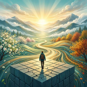 挑战的过程，这是从未有过的觉醒、扩展和新生