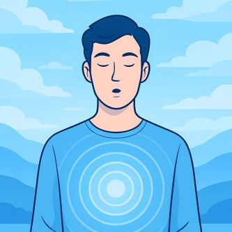 深呼吸，与高我携手，站在灵魂的无限光辉中